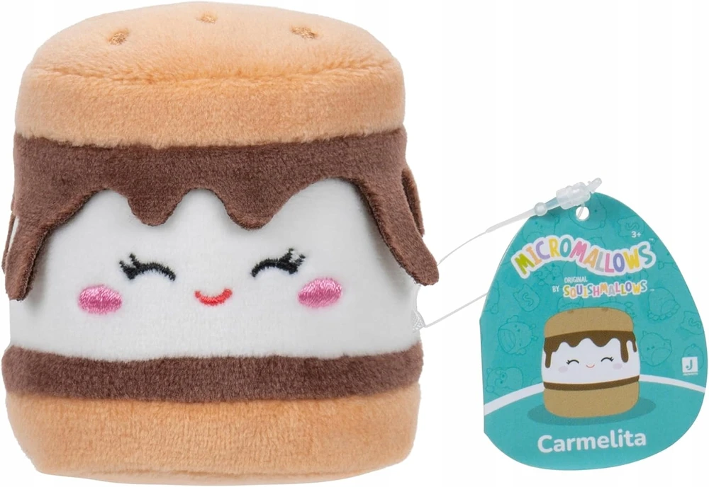 SQUISHMALLOWS Mikromallows 4 vnt Luciano Carmelita Wendy Jeanne SQMM0005