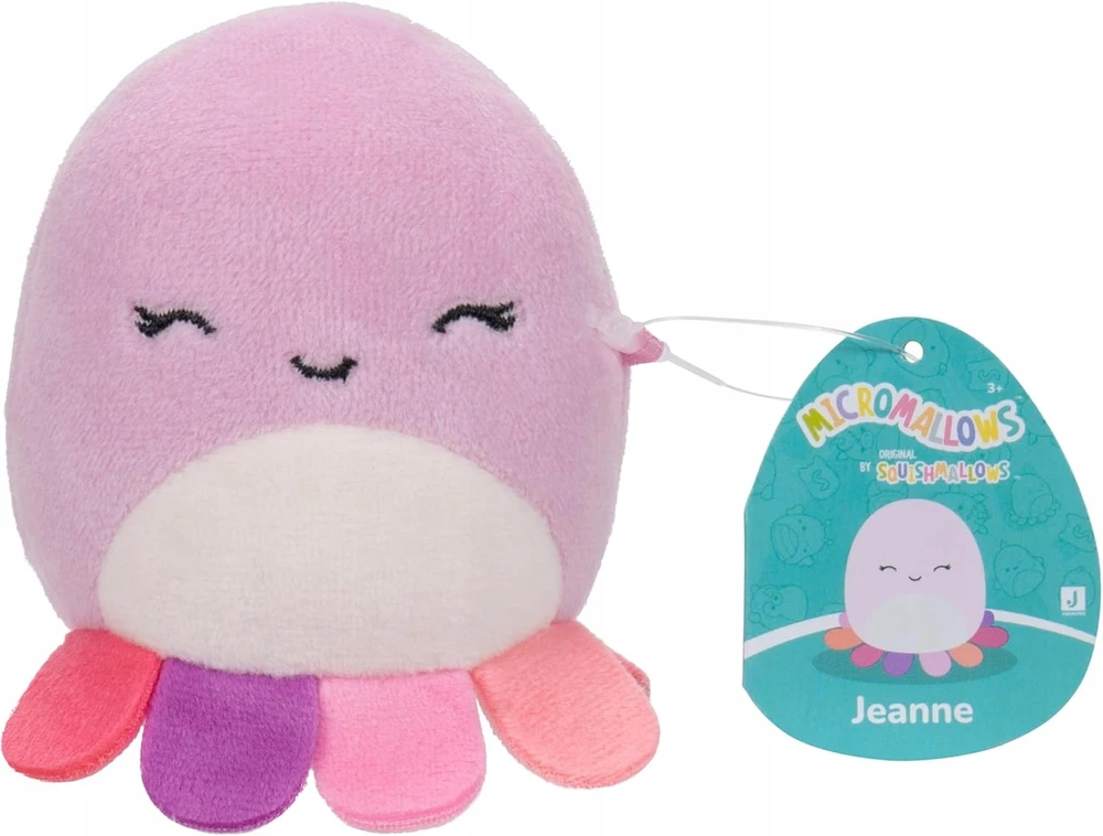 SQUISHMALLOWS Mikromallows 4 vnt Luciano Carmelita Wendy Jeanne SQMM0005