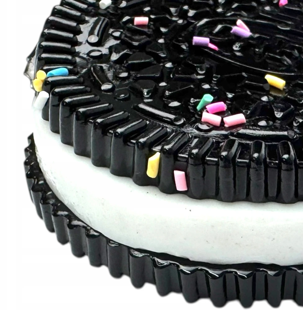 Squishysquishies Antistresinis minkštas žaislas "oreo" su kamuoliukais