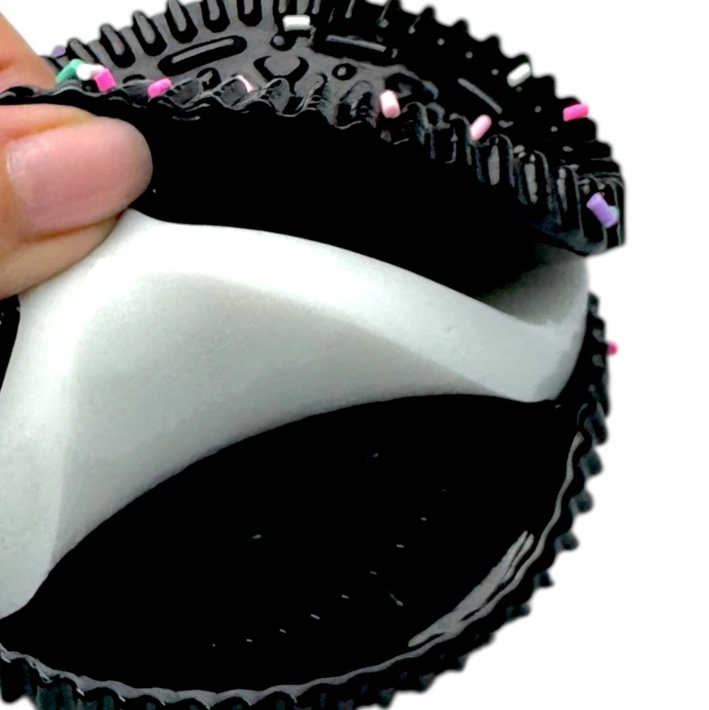 Squishysquishies Antistresinis minkštas žaislas "oreo" su kamuoliukais