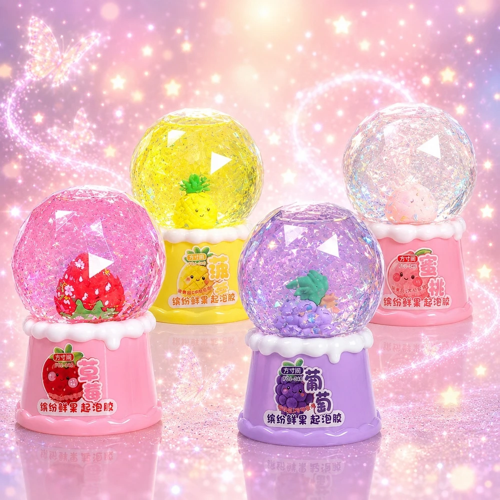 Squishysquishies GELIO ŽAISLAS SLIME GLITTER BALL JUTIKLIO MASĖS GALAXY