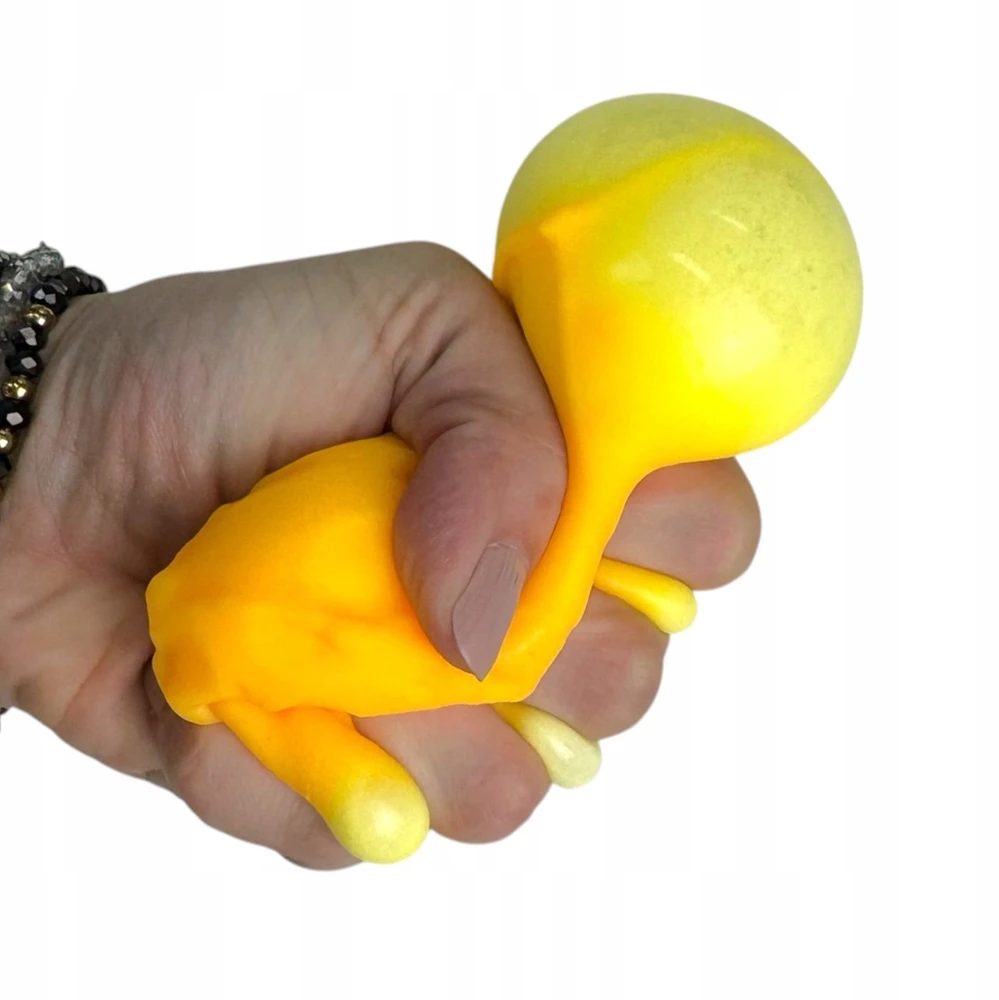 Squishysquishies GNIOTEK SQUISHY antistresinis sūris su plastikine mase PUTOMAS IS ADHD