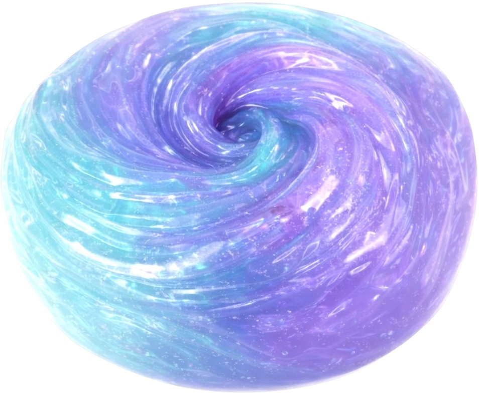 SquishySquishies JAR OF SLIME RUNNING galactic in in the PLASTIC MASS sensorinis IS