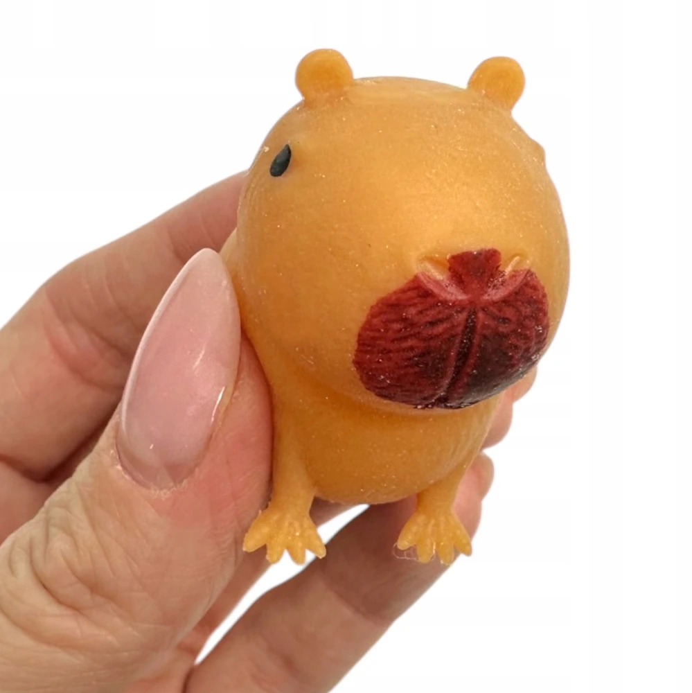 Squishysquishies Kapibara Gniotukas - Minkštas Antistresinis Žaislas