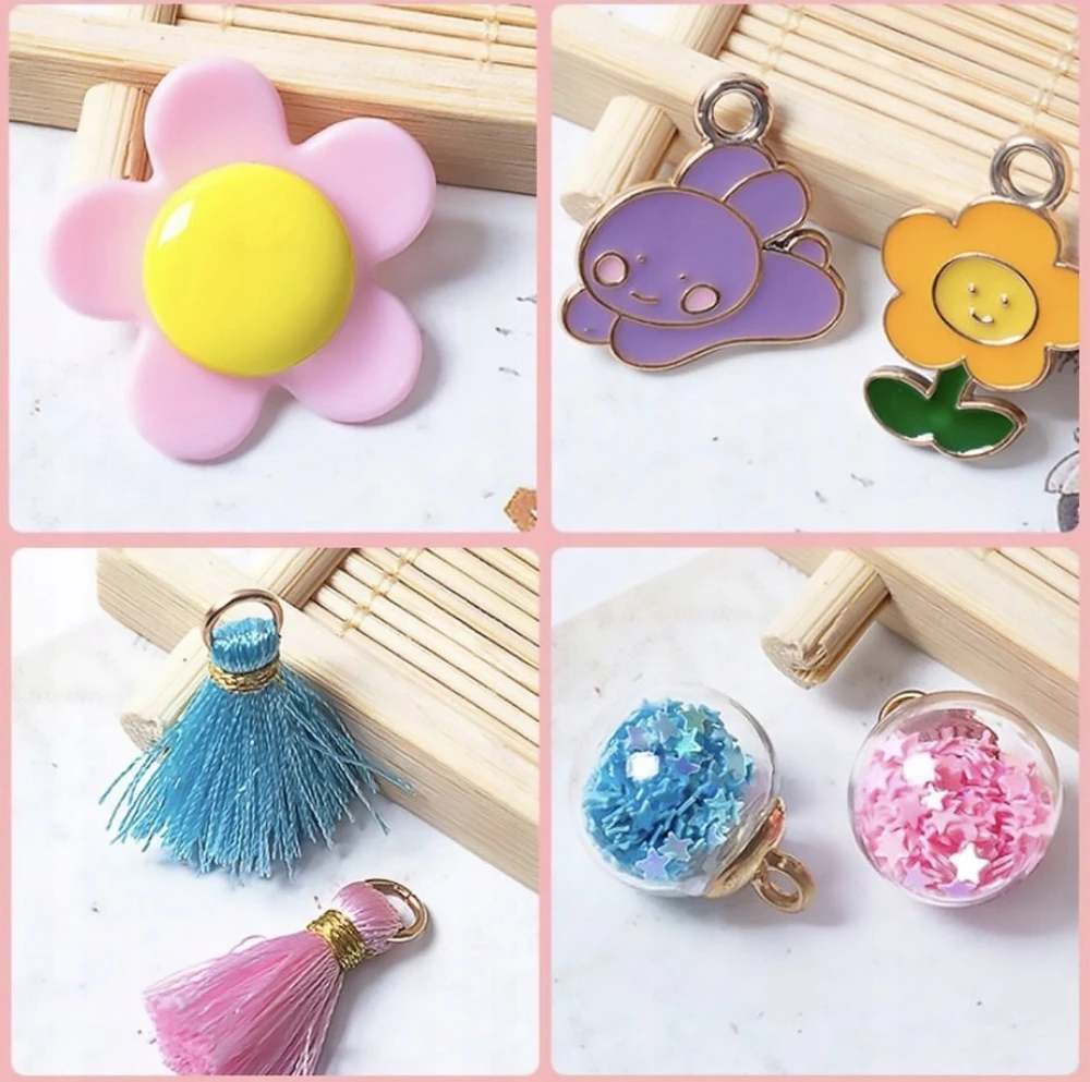 SquishySquishies KAROLIŲ RINKINYS KARALIUKAI APYRANKĖMS GAMINTI