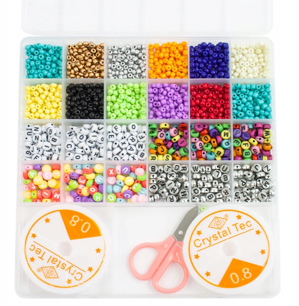 Squishysquishies KAROLIŲ RINKINYS KORULIAMS DARYTI APYRANKES
