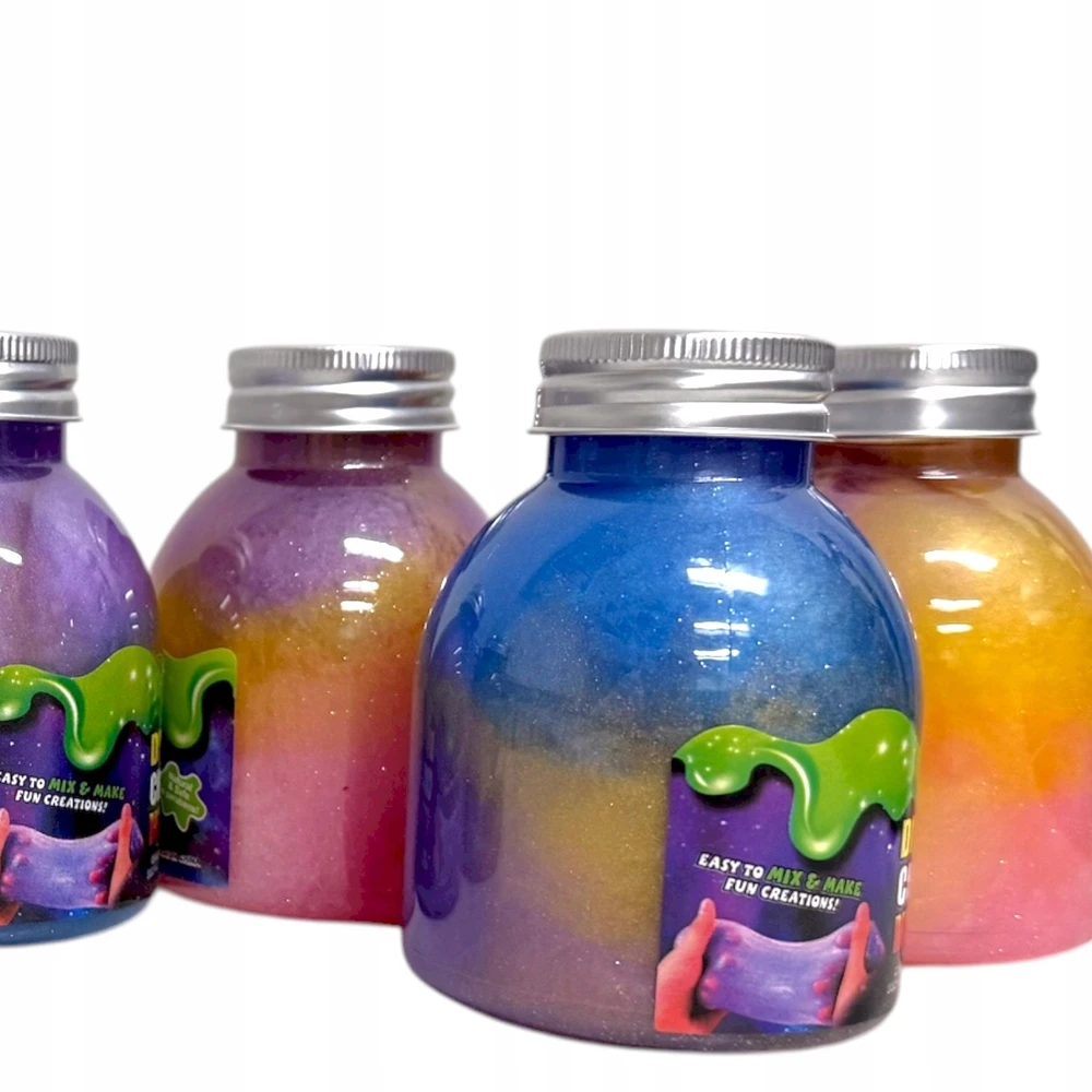 Squishysquishies SLIME GALAXY METALLIC GLITTER STAR DULKĖS