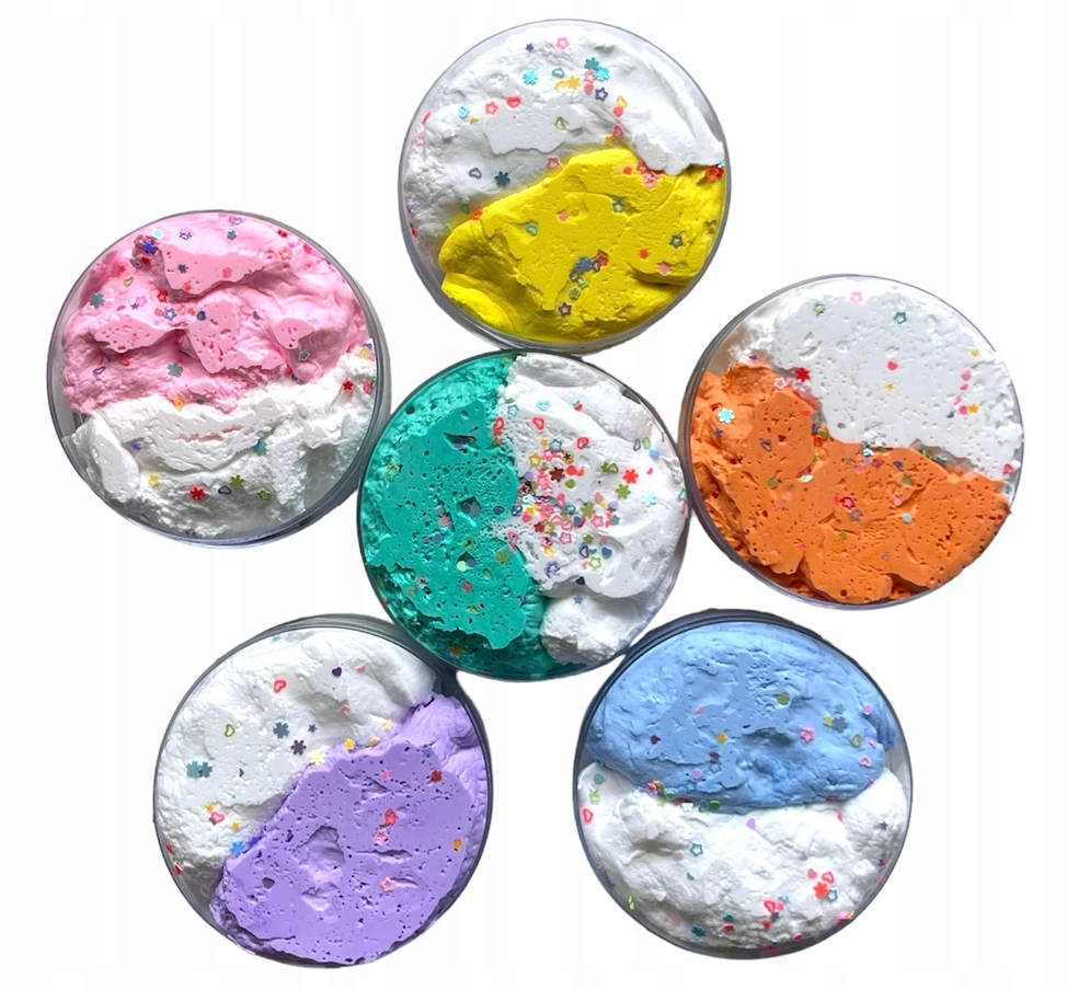 Squishysquishies SLIME GLUTEK SENSORY FOAM PUUKUS SLIME PUTOLAS