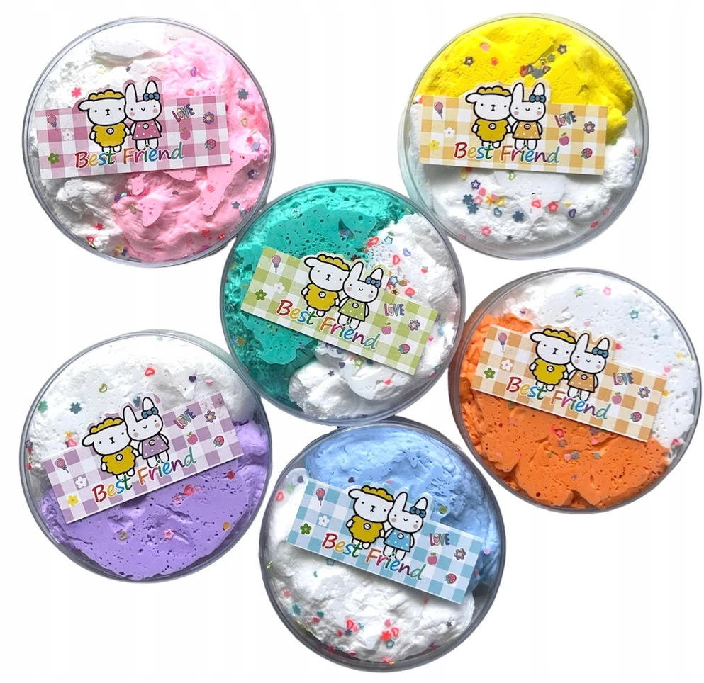 Squishysquishies SLIME GLUTEK SENSORY FOAM PUUKUS SLIME PUTOLAS