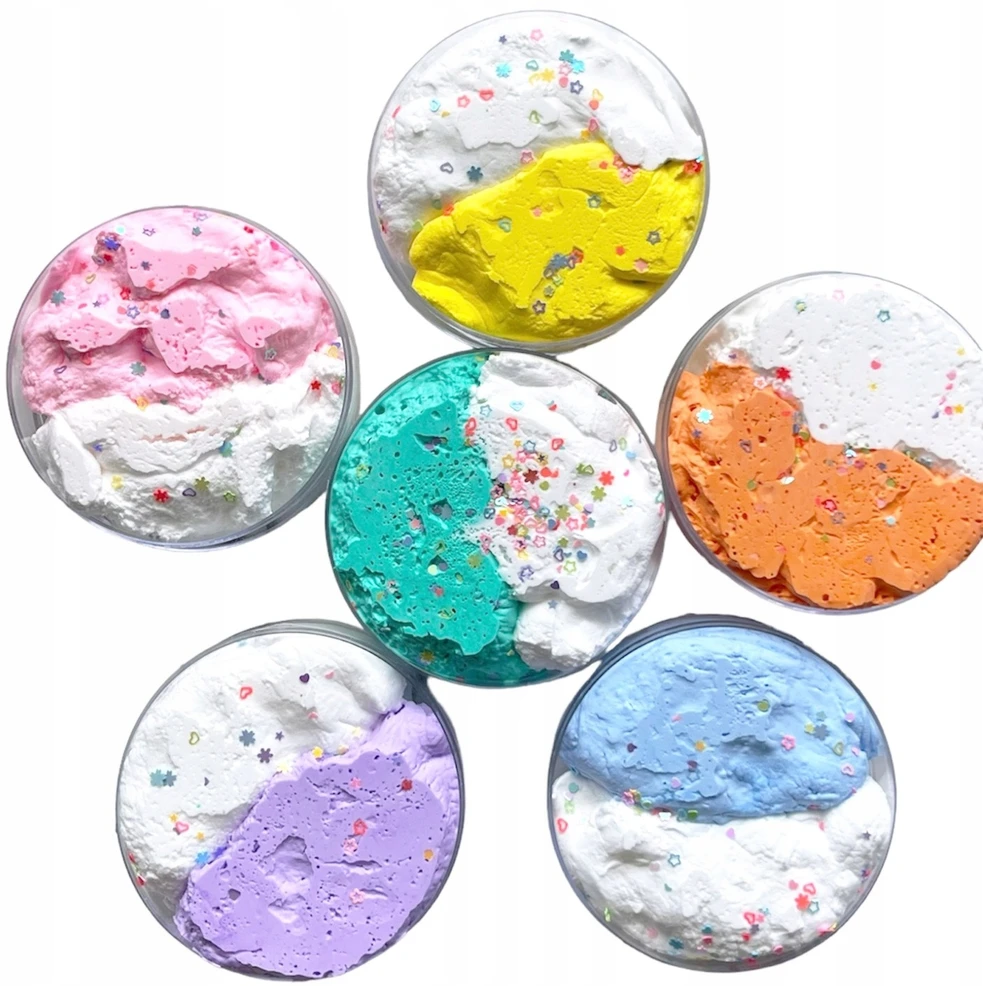 Squishysquishies SLIME GLUTEK SENSORY FOAM PUUKUS SLIME PUTOLAS