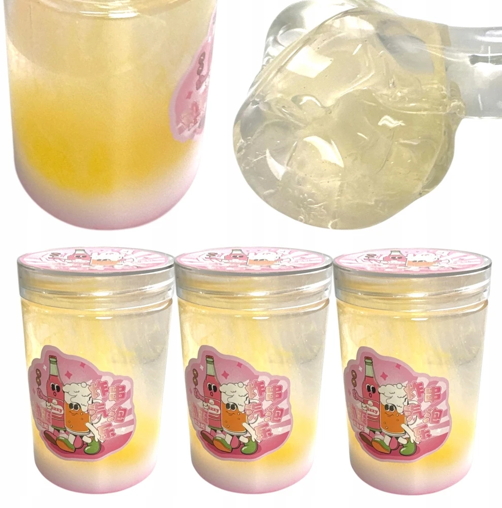 Squishysquishies SLIME SCENTED KAWAII rinkinys 3x250 ml SENSORY SLIME