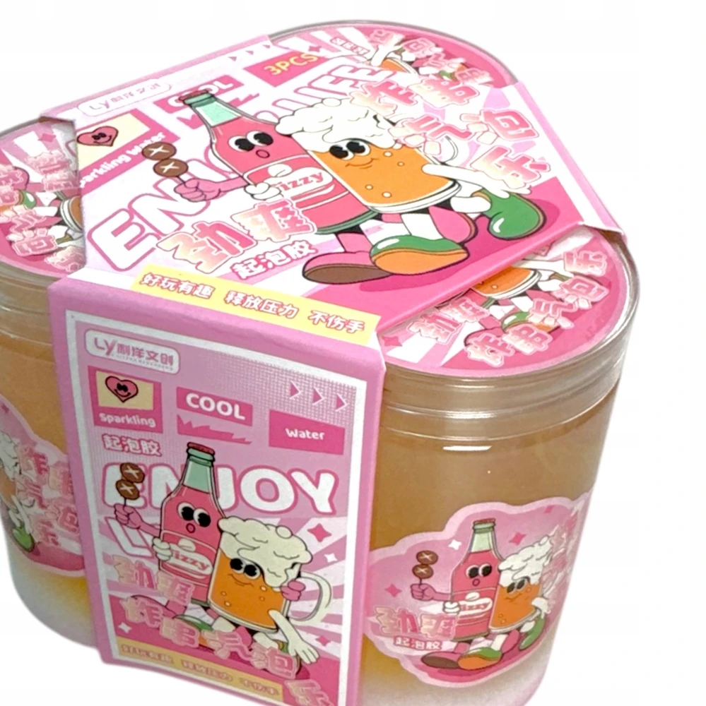 Squishysquishies SLIME SCENTED KAWAII rinkinys 3x250 ml SENSORY SLIME