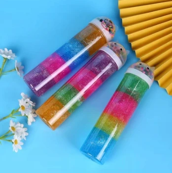 SquishySquishies Slime SENSORY PLASTIC MASĖS STYROFOAM kamuoliukai Tube