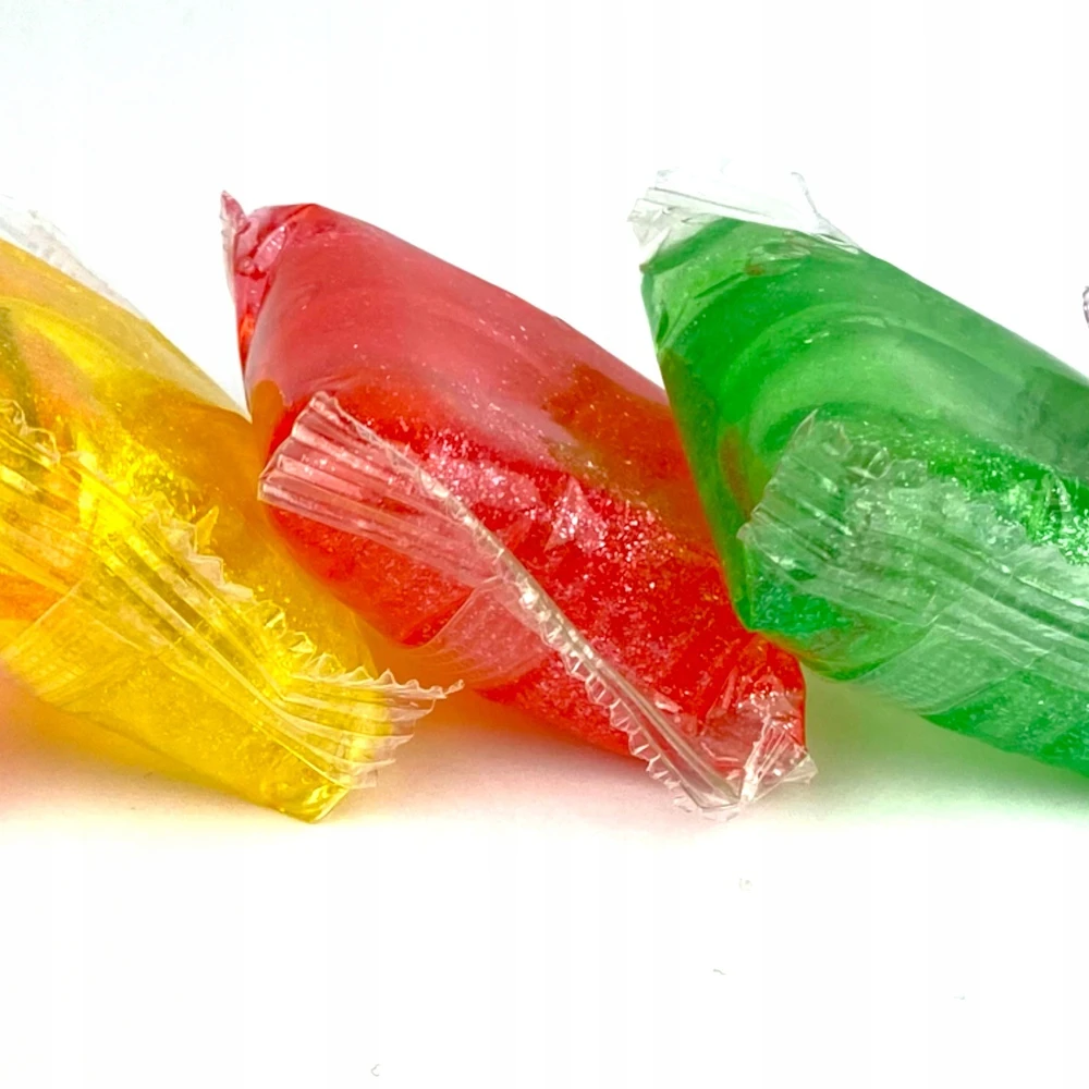SquishySquishies SLIME, SPALVINGOS SLIME, 6 SPALVOS, antistresiniai, plastilino PAKETELĖLIAI