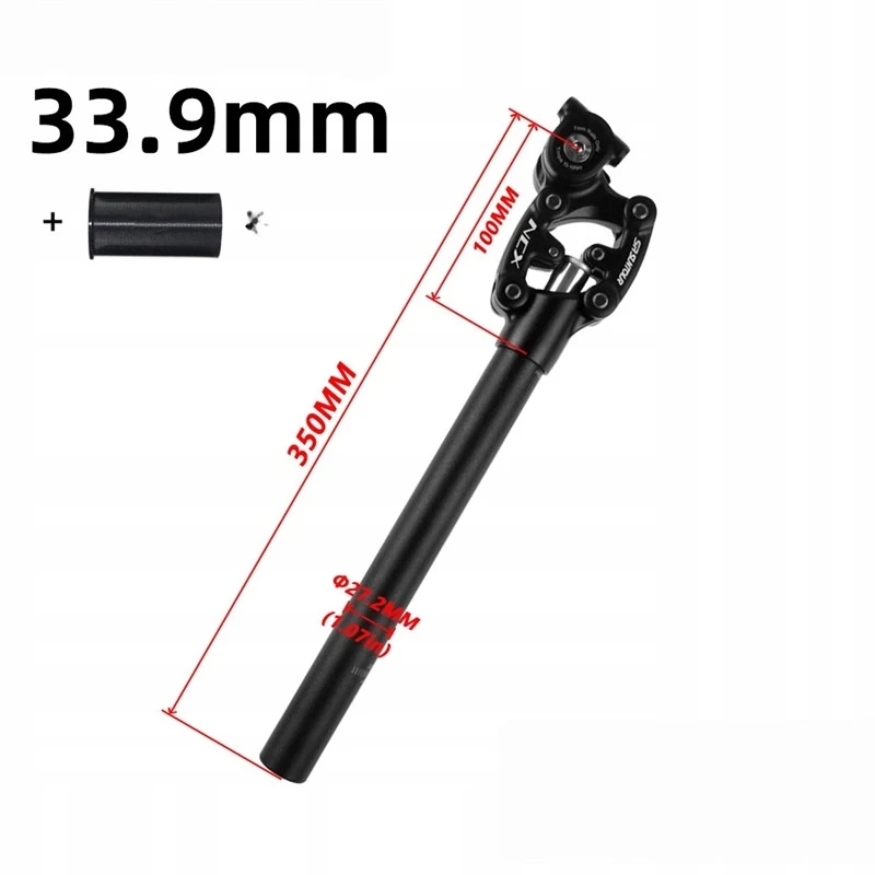 SR Suntour NCX pakabos sėdynės stulpas 27,2*350mm