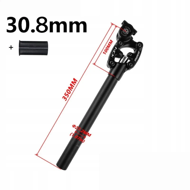 SR Suntour NCX pakabos sėdynės stulpas 27,2*350mm