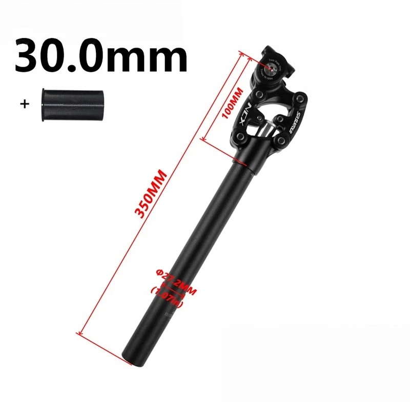 SR Suntour NCX pakabos sėdynės stulpas 27,2*350mm