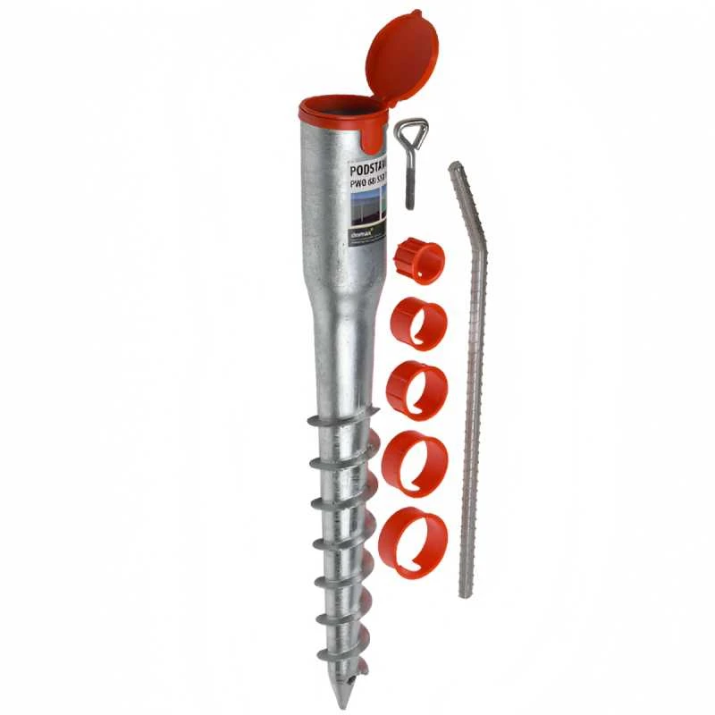 DMX Sraigtas PWO 68x550mm