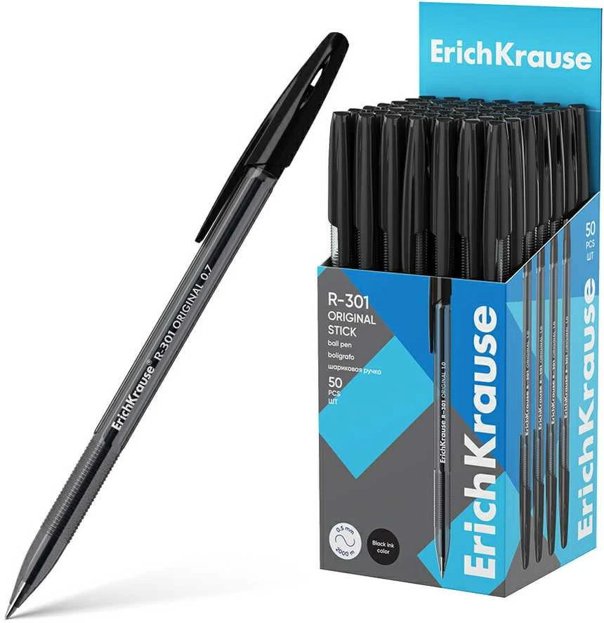Tušinukas R-301 ORIGINAL STICK, ErichKrause, 1.0mm, juodos sp.