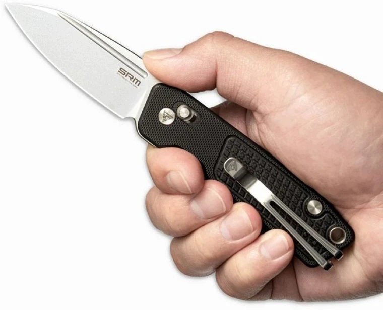 SRM 7229-GB Scout sulankstomas peilis - G10 rankena ir 14C28N plienas