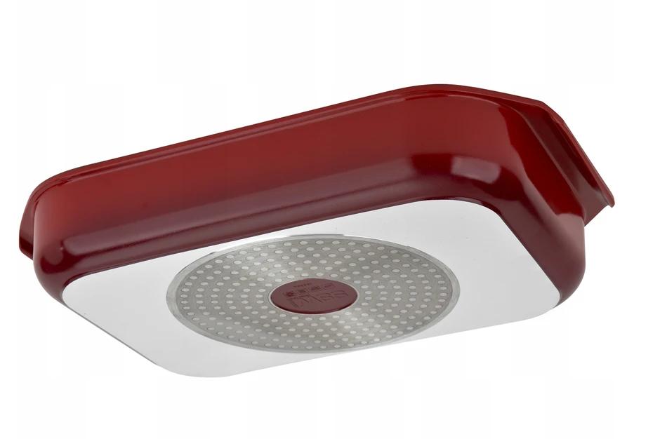SSW Aliumininė keptuvė 34,5x24,5 cm BBQ CHEF raudona
