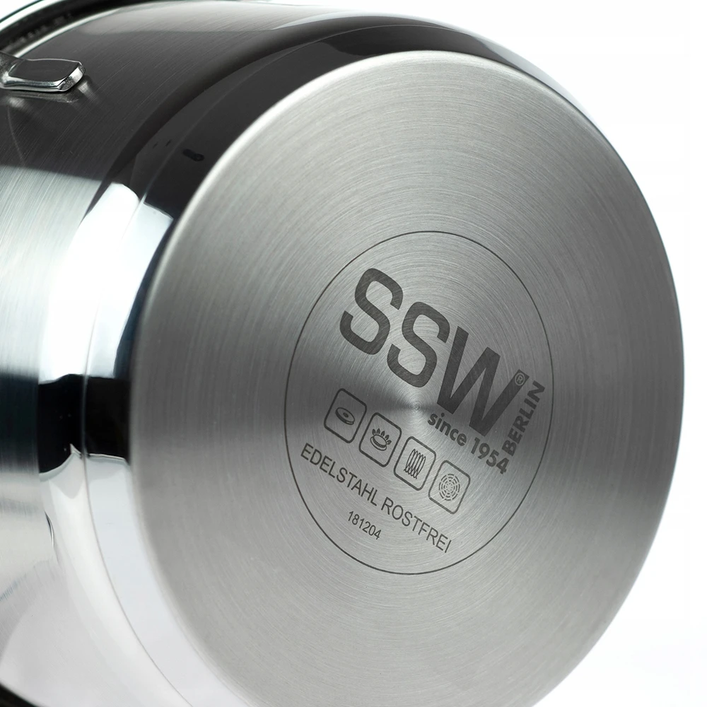 SSW Nerūdijančio plieno puodas 14cm 1,2l