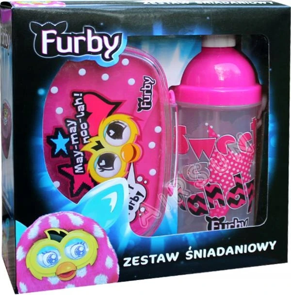 St. Majewski Furby rinkinys: gertuvė ir pietų dėžutė