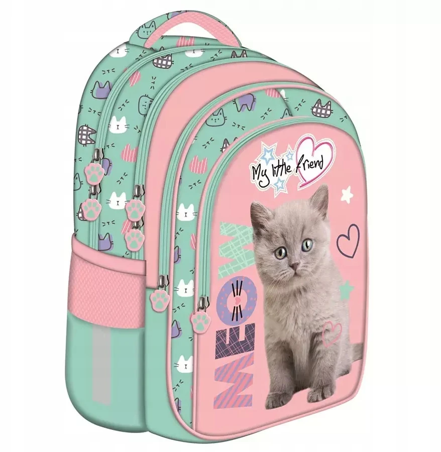 St. Majewski Kuprinė "my Little Friend Fluffy Kitty" 4 skyrių, 22l