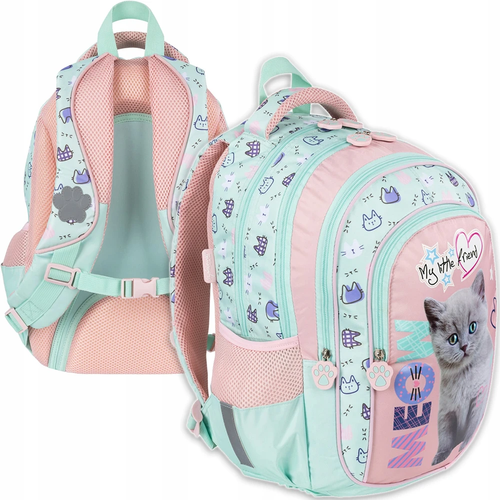 St. Majewski Kuprinė "my Little Friend Fluffy Kitty" 4 skyrių, 22l