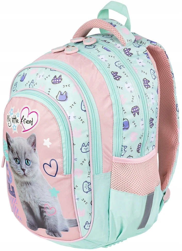 St. Majewski Kuprinė "my Little Friend Fluffy Kitty" 4 skyrių, 22l