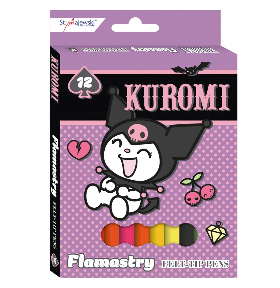 St. Majewski Kuromi mokyklinis dailės rinkinys su A4 dėklu
