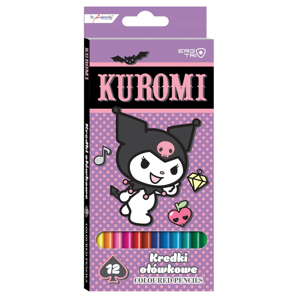 St. Majewski Kuromi mokyklinis dailės rinkinys su A4 dėklu