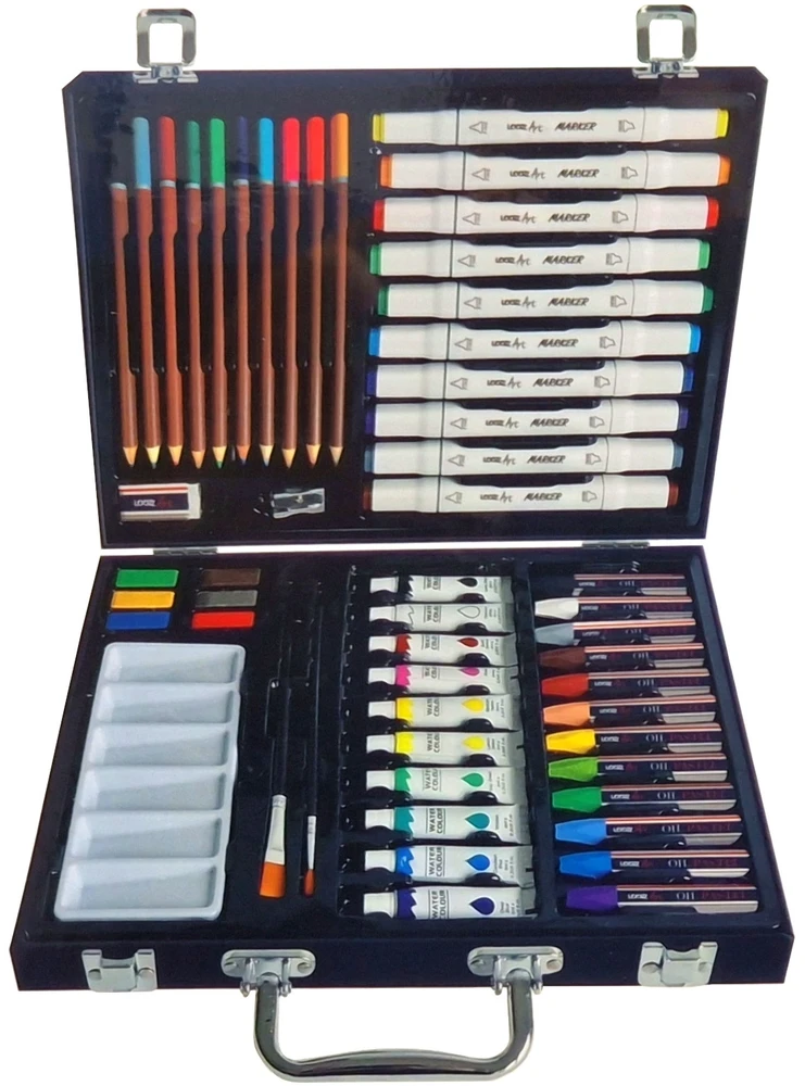 St. Majewski Loozz Art Deluxe rinkinys su 53 dailės priemonėmis