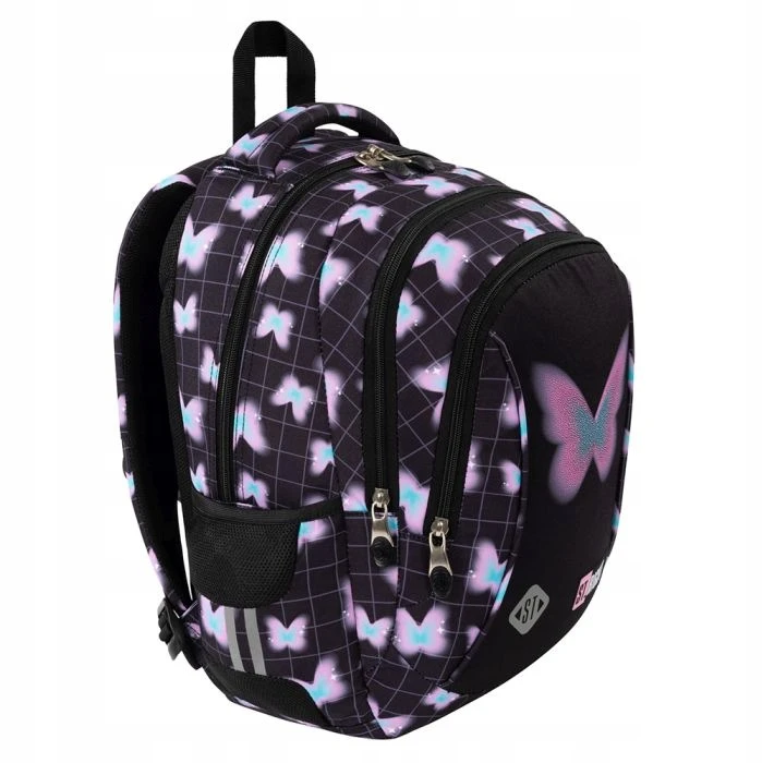 St. Majewski Mokyklinė kuprinė St.Right Pastel Butterfly, 20 l, įvairiaspalvė