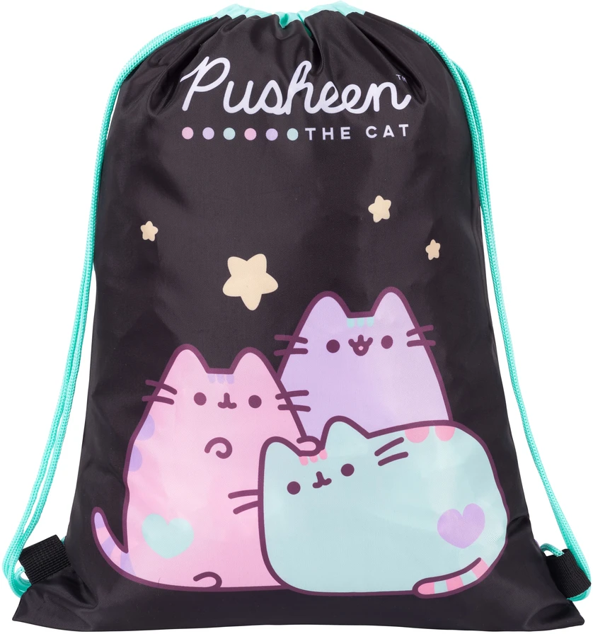 St. Majewski Pusheen Pastelinis vaikiškų batų krepšys