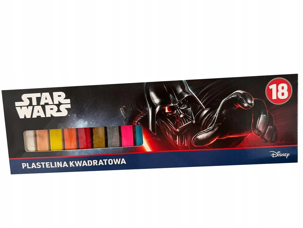 St. Majewski Plastelino rinkinys Star Wars, 18 spalvų
