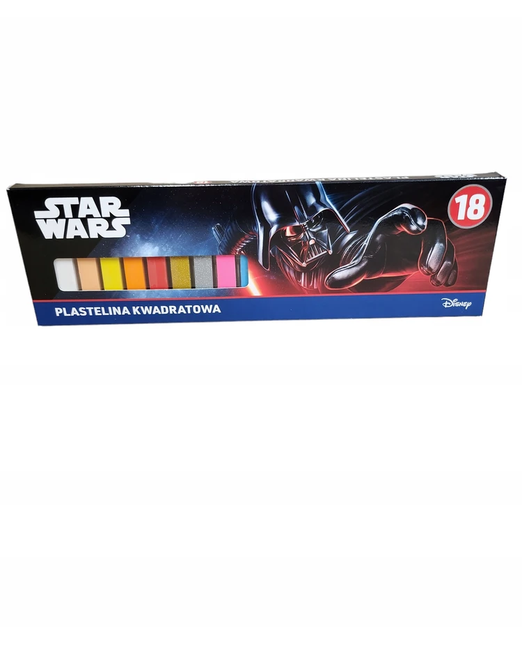 St. Majewski Plastelino rinkinys Star Wars, 18 spalvų