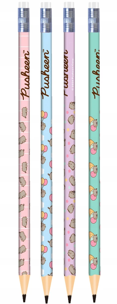 St. Majewski Pusheen Hb pieštukas su trintuku, 1 vnt.