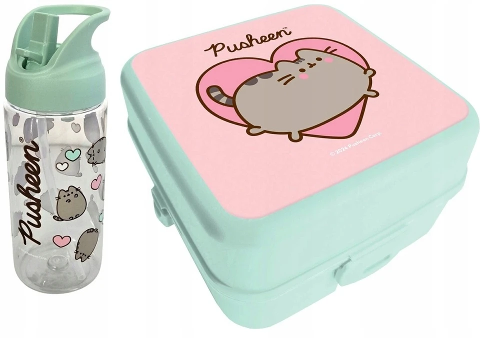 St. Majewski Pusheen maža dėžutė maistui, rožinė