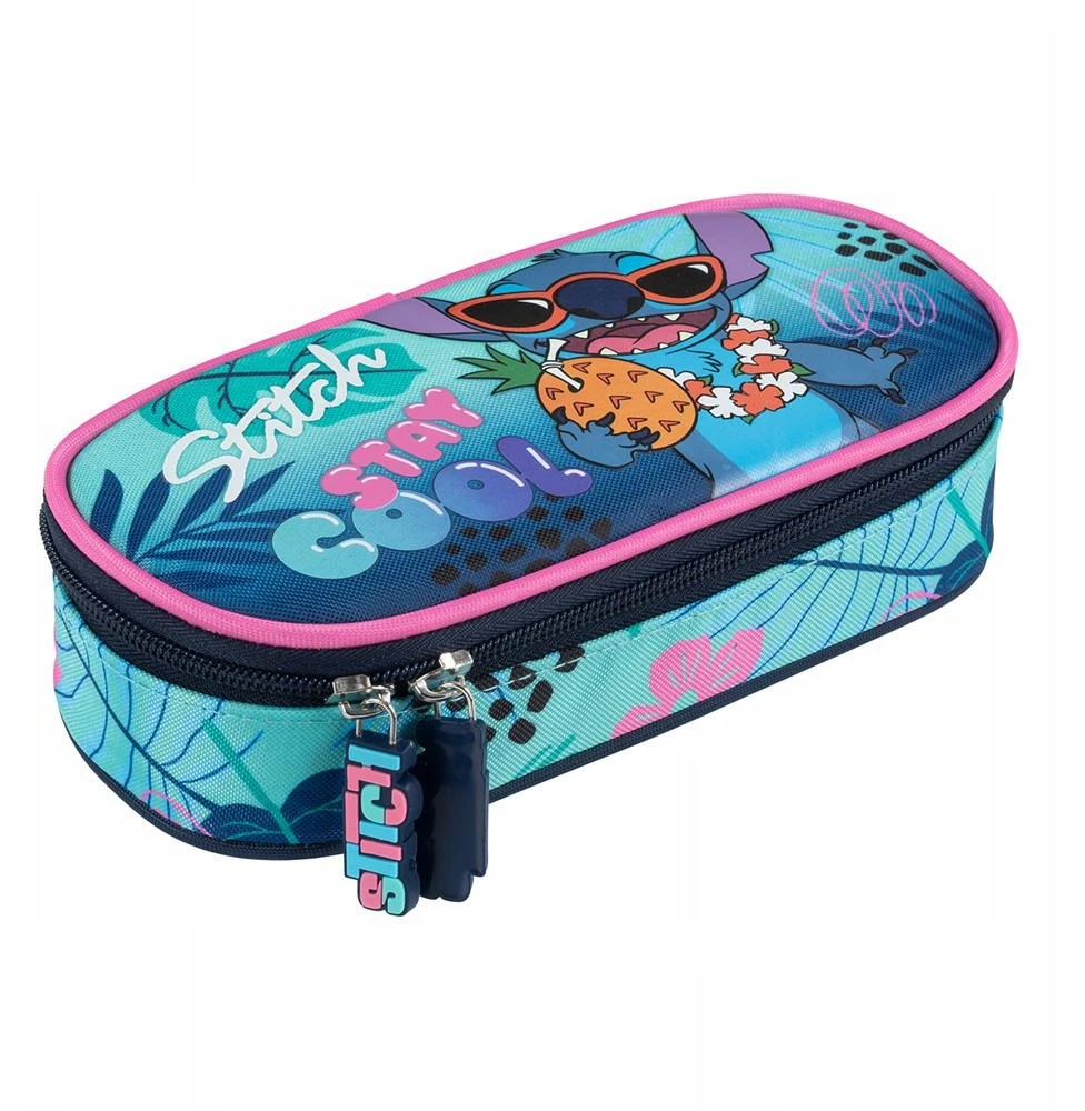 St. Majewski STITCH PIÓRNIK SZKOLNY SASZETKA USZTYWNIONA LILO&STITCH STAY COOL