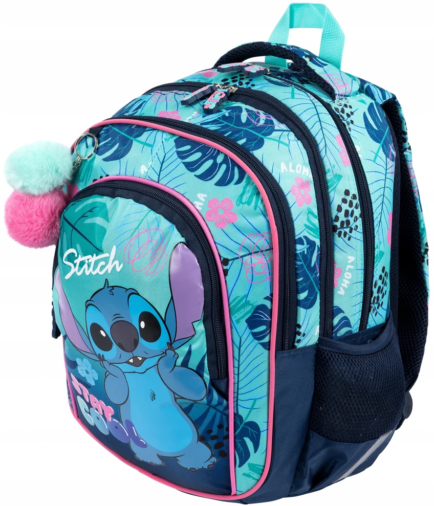 St. Majewski "stitch Stay Cool" 3 dalių mokyklinis rinkinys