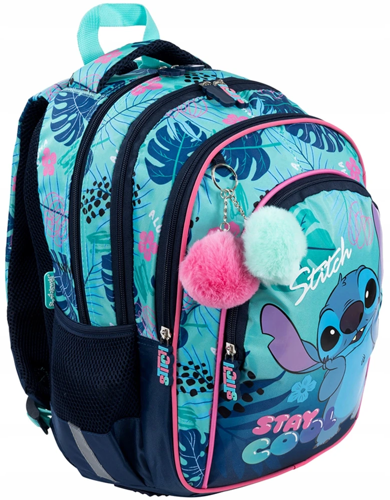 St. Majewski "stitch Stay Cool" 3 dalių mokyklinis rinkinys