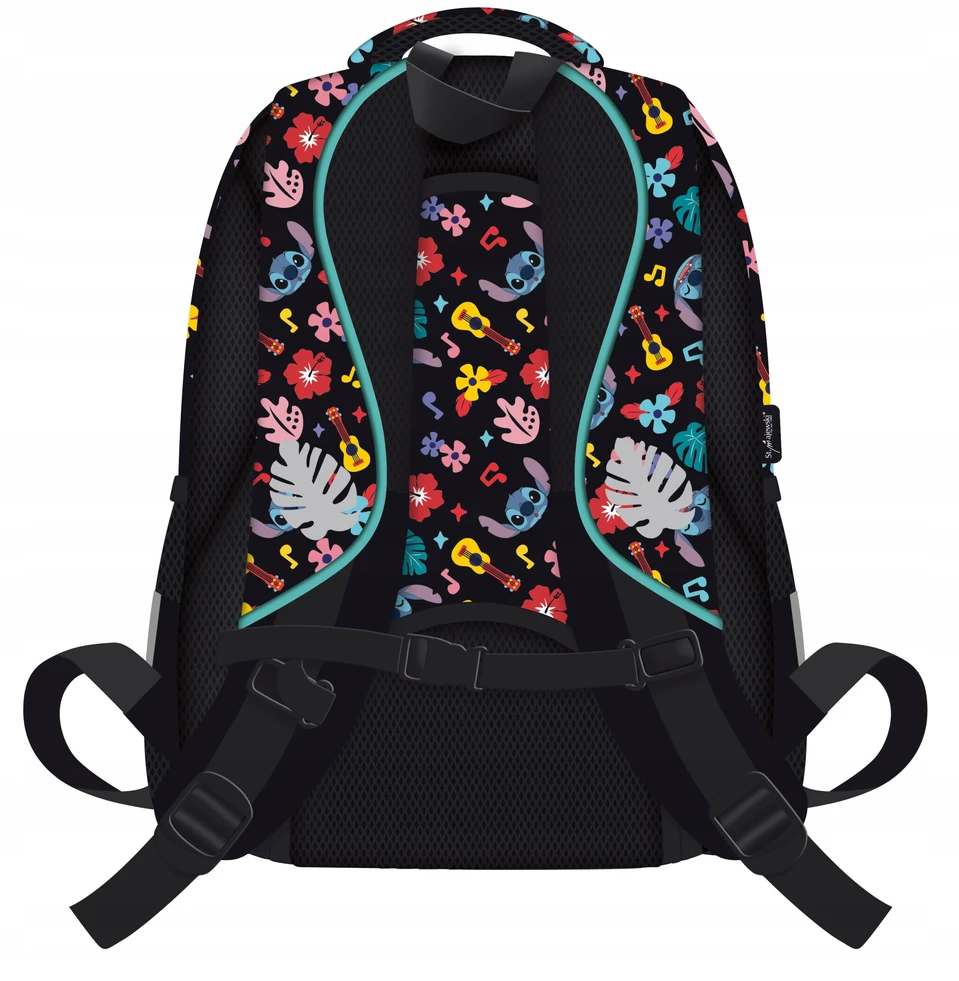 Derform St. Majewski St.right "stitch Juodas Aloha" 4-komorų kuprinė 22l