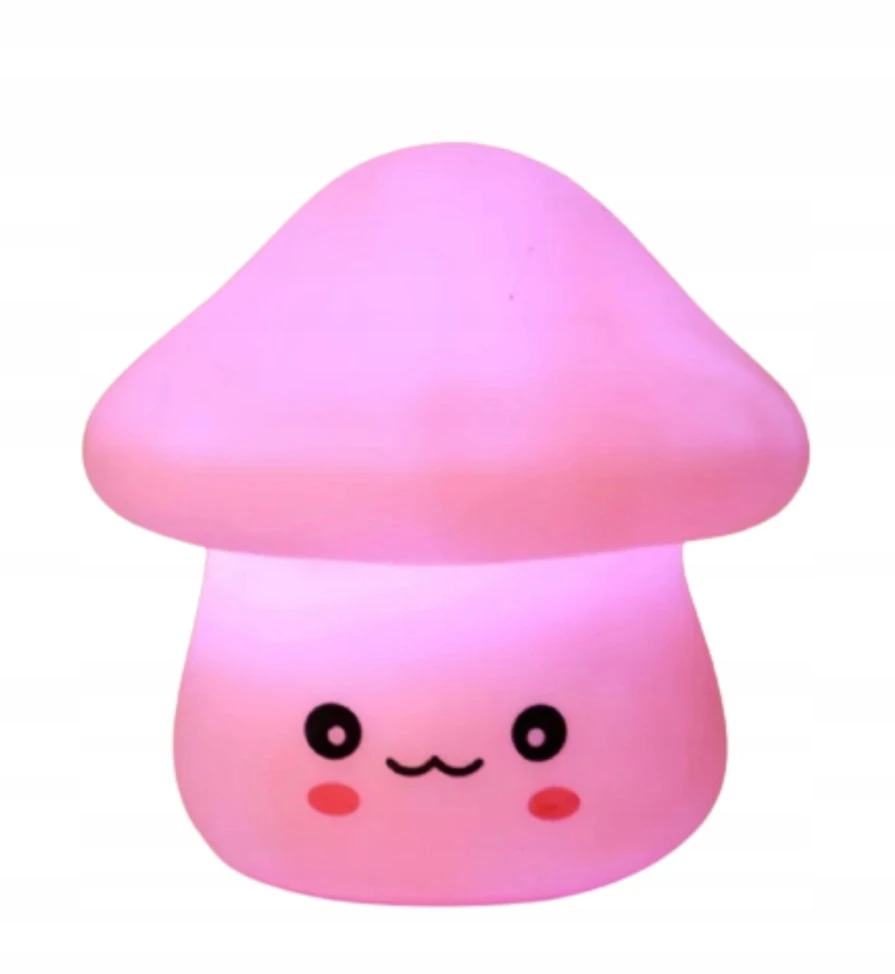 ST Mushroom Night lempa Silikono LED grybų lempa