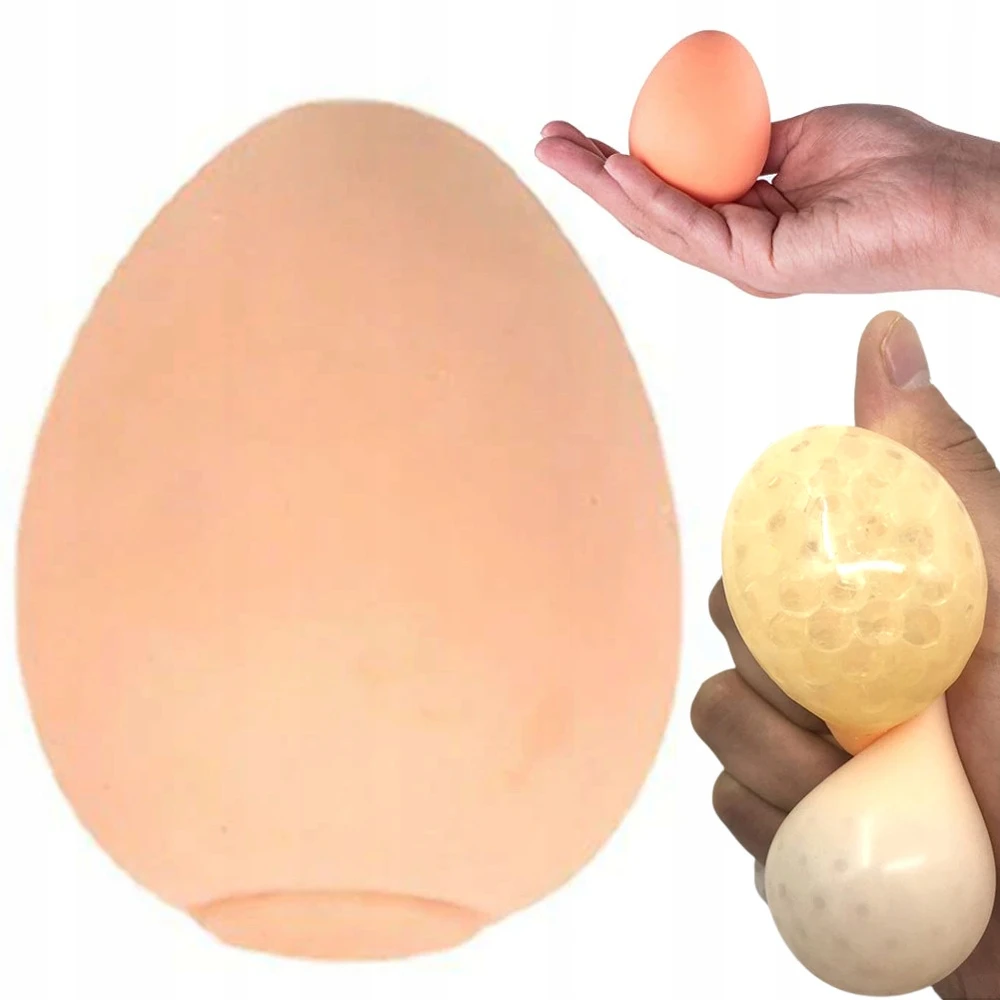 ST SQUISHY GNIOTEK EGG ANTISRESSAS KIAUŠINIS POEKTAS BALANDŽIO KOPELIO ŽAISLAS