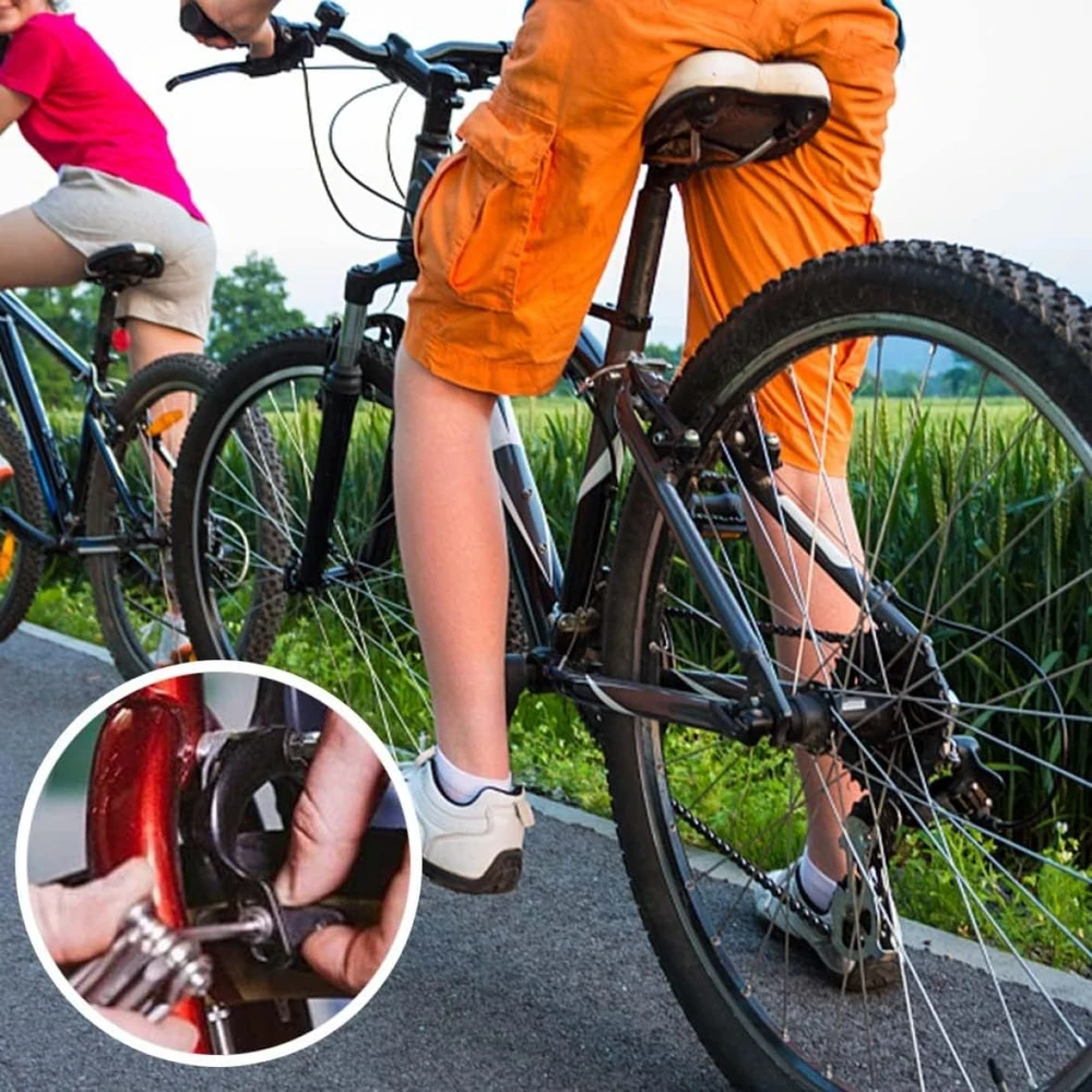 STABDŽIŲ RINKINYS PRIEKINIS GALINĖS V formos stabdžių kabeliai MTB trinkelių svirtis