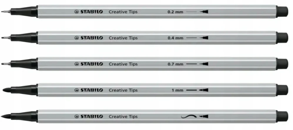 Stabilo Creative Tips Arty rinkinys, 5 vnt.
