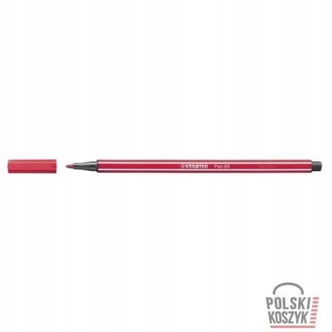 Stabilo Pen 68/50 raudonas tamsus flomasteris