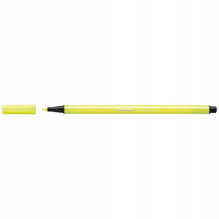 Stabilo Pen 68 Fluo žymeklis, geltonas