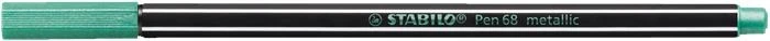 STABILO Pen 68 metalinis - metalizuota žalia - 10 vienetų dėžutė